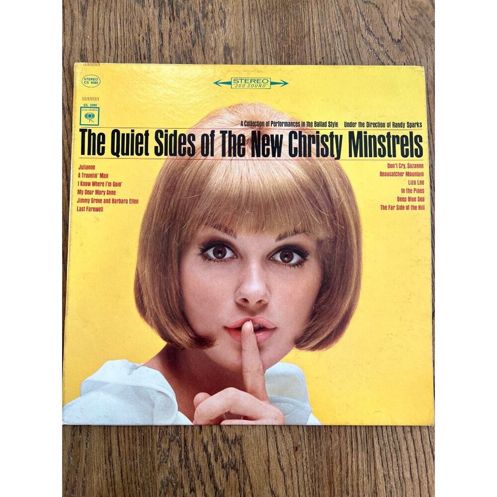 The Quiet Sides Of The New Christy Minstrels Stereo Vinyl LP CS 9080 Randy Spark